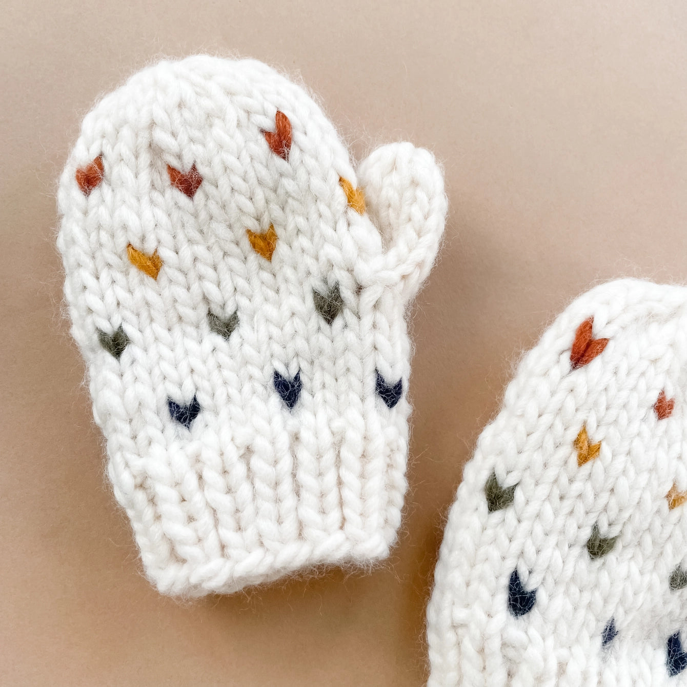 Chunky Knit Mittens