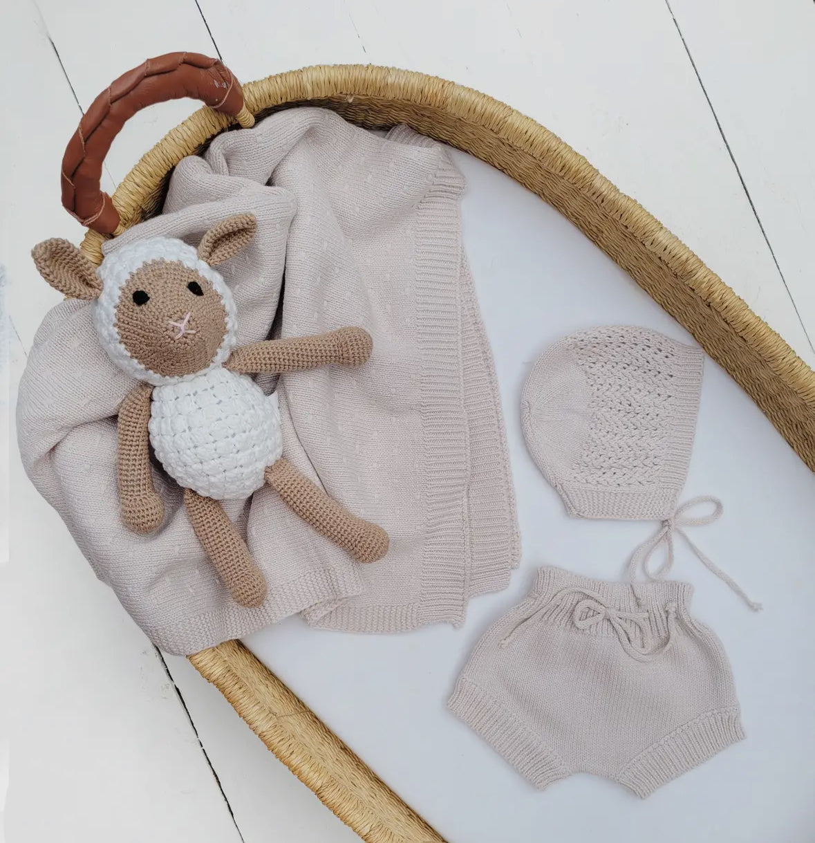 Cotton Knit Baby Blankets