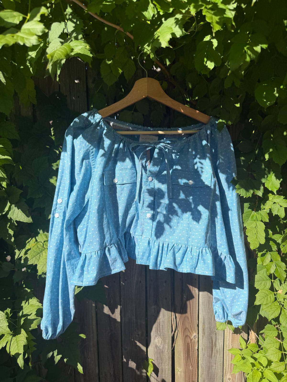 Meadow Top — Cornflower Corduroy
