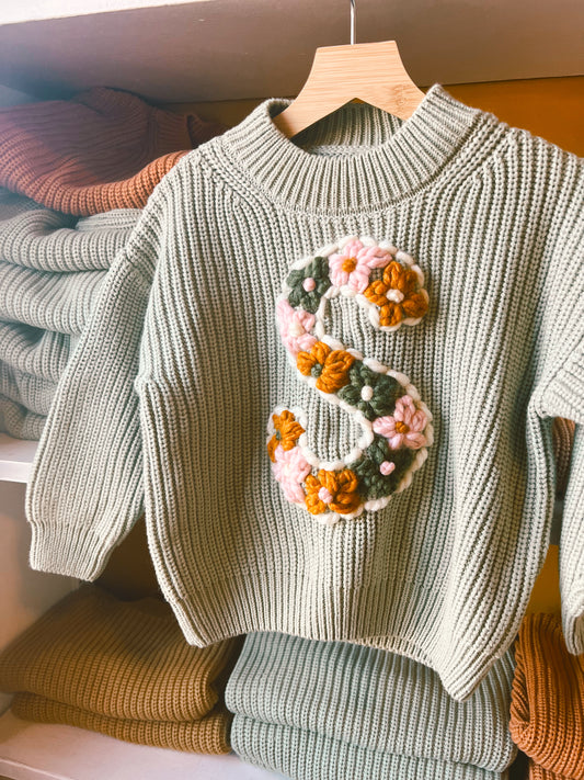 SAGE - Children's Custom Knit Sweater