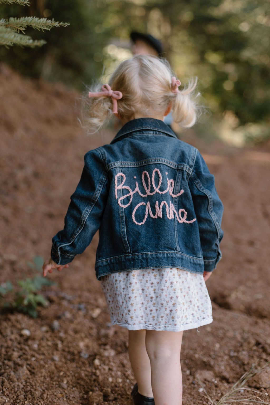 Hand stitched Jean Jacket