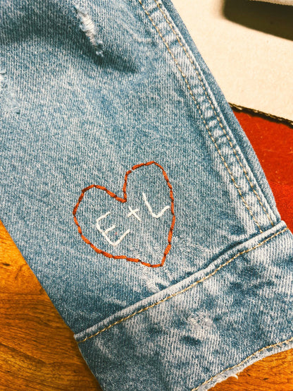 Custom Adult's Denim Jacket