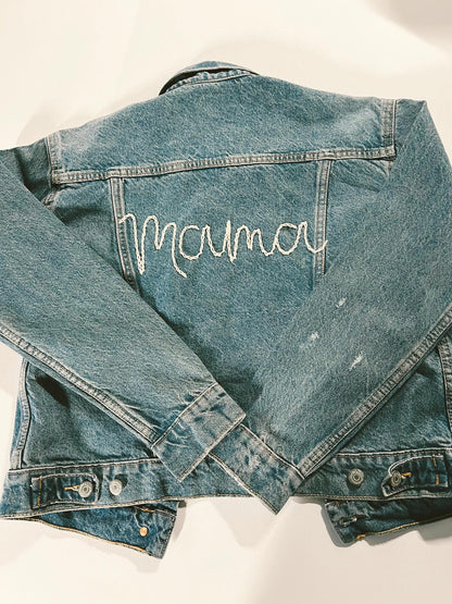 Custom Adult's Denim Jacket