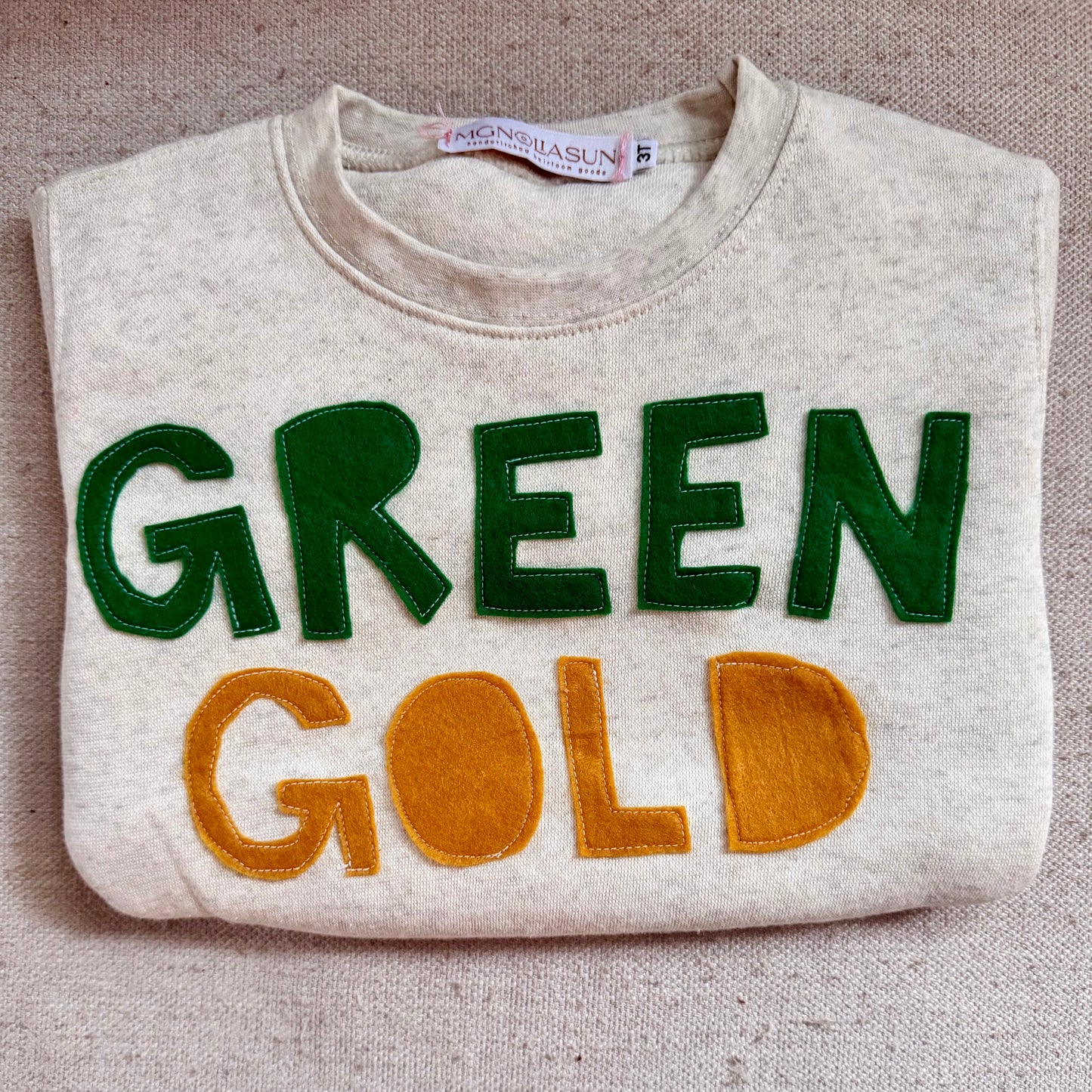 💚 GREEN + GOLD - TODDLER