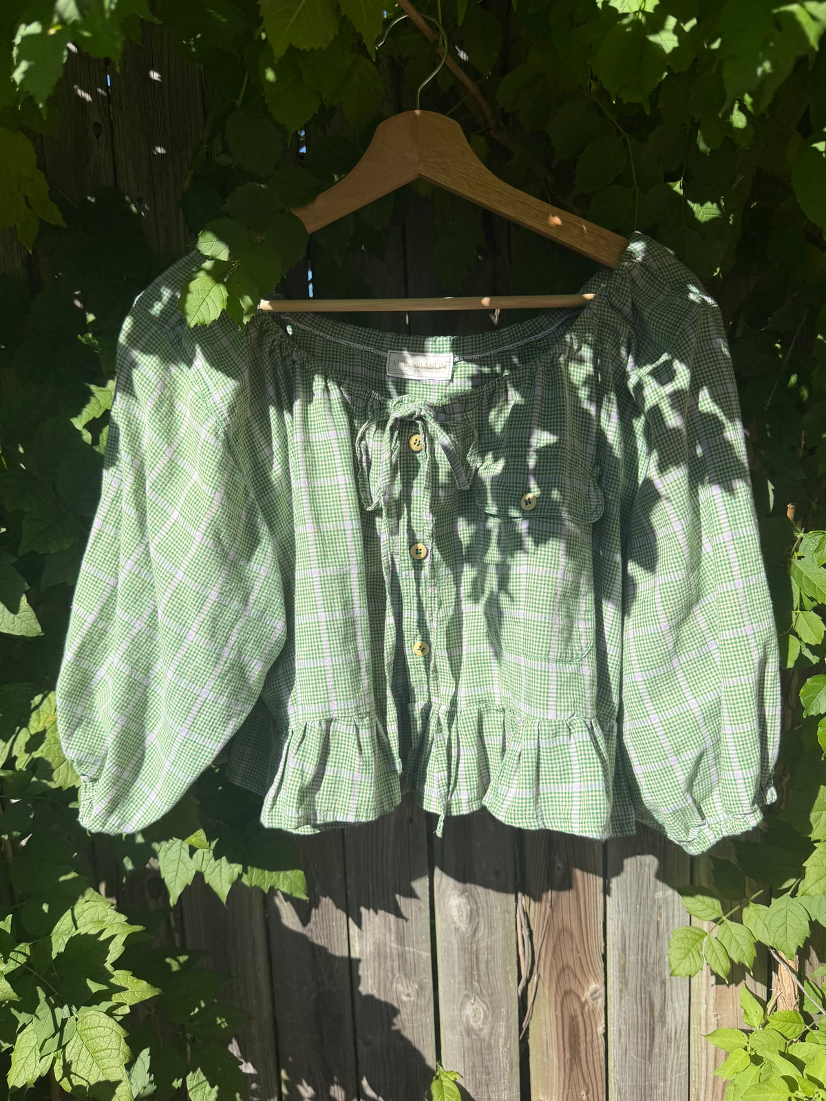 Meadow Top — Woodland Plaid