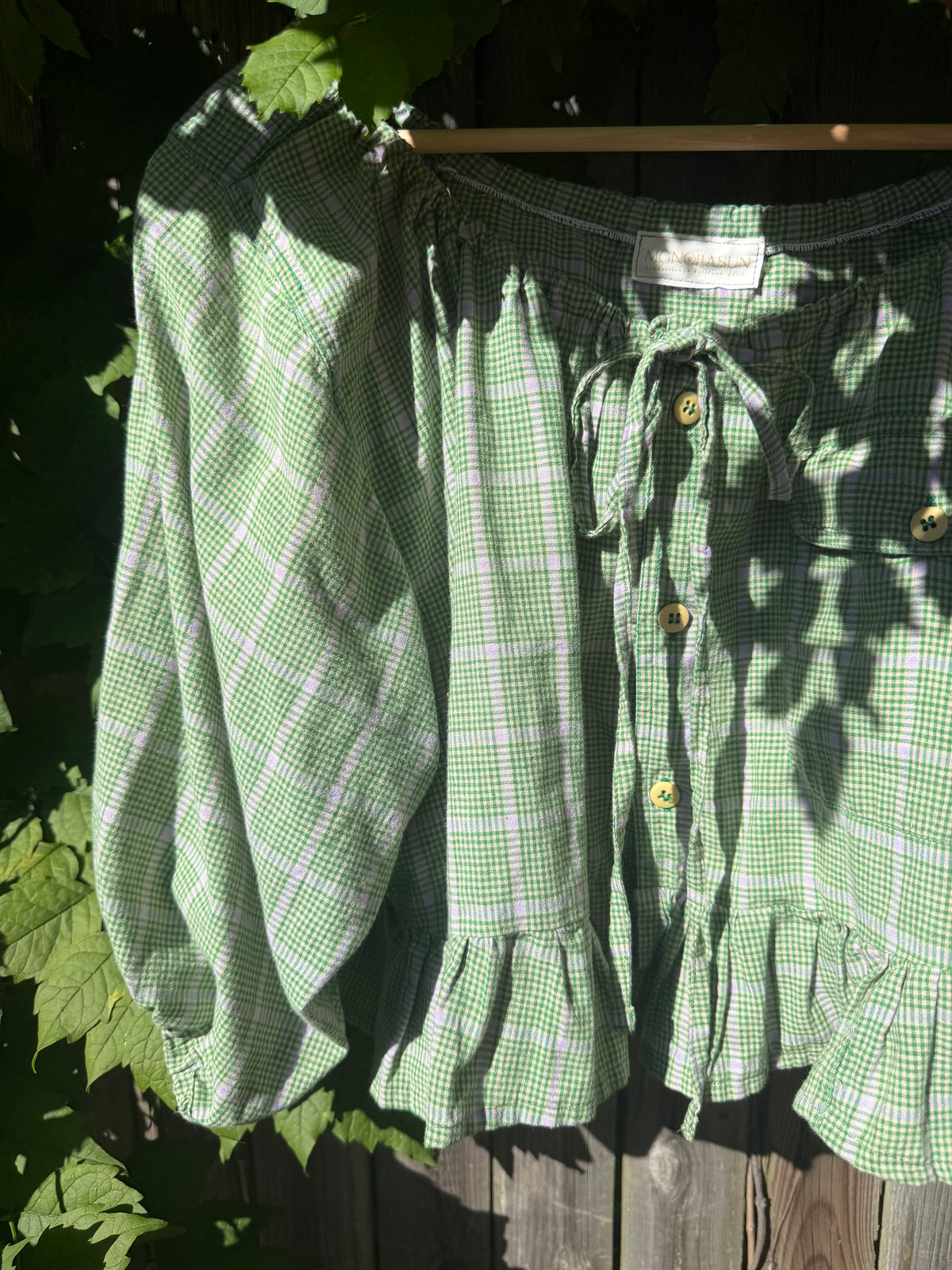 Meadow Top — Woodland Plaid