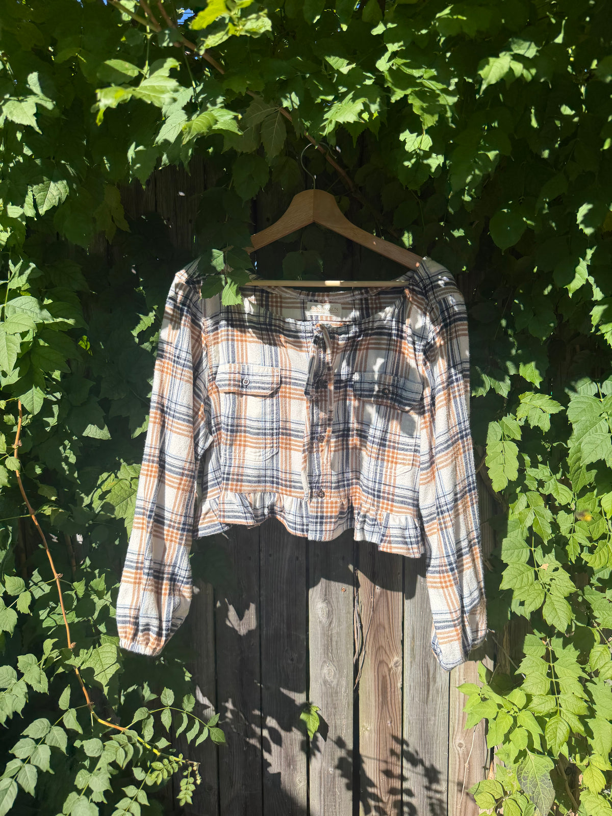 Meadow Top — Autumn Plaid