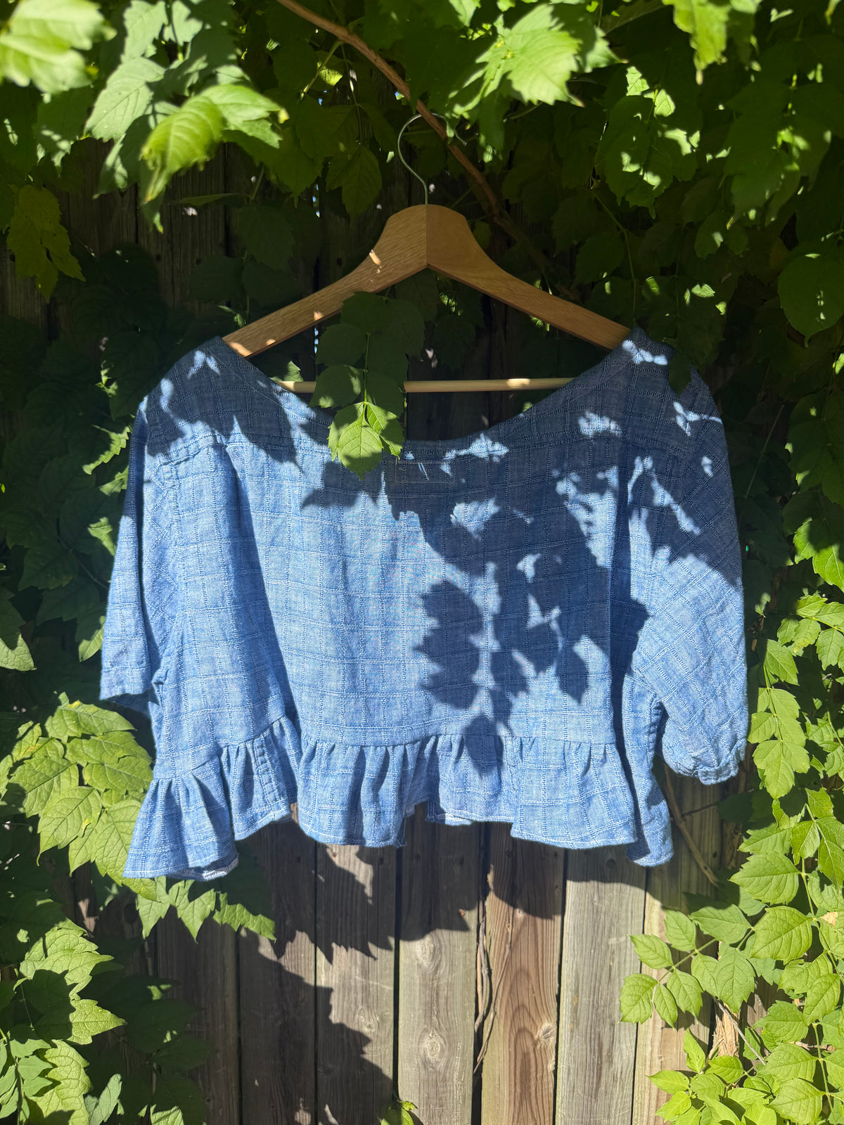 Meadow Top — Bluebell Chambray