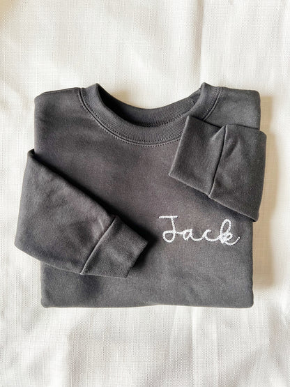 Children's 'Chest Pocket' Chainstitch Crewneck